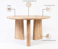 Crestova 4 Seater Dining Table