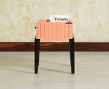 Croatia Solid Wood One Drawer Bedside Table Coral Peach