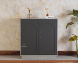 Cuffe Parade Two Door Multipurpose Wooden Sideboard Cabinet