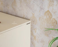 Cuffe Parade Two Door Multipurpose Wooden Sideboard Cabinet - Sideboard - Furniselan - Milky-White