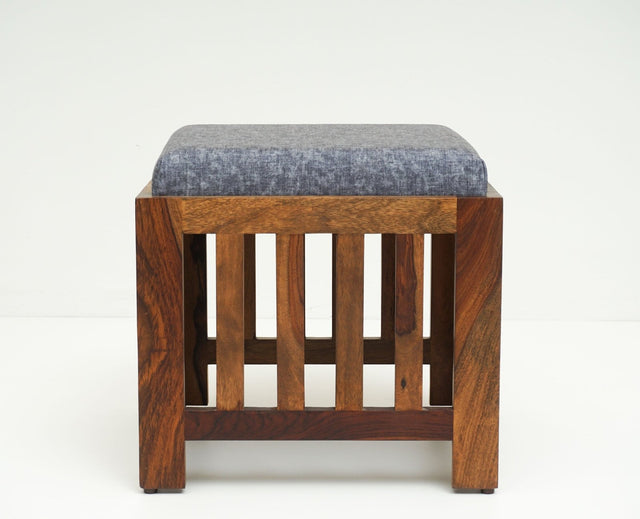 Cuttack Stool Ottoman Poufee Furniselan - Teak-Finish