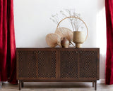 Cyprus Solid Wood Four Door Sideboard