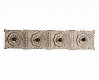 Dalston Wooden wall Shelve Hanger Furniselan Antique Cream and Gold