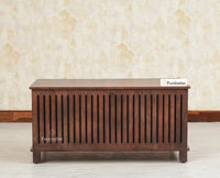 Deccan Slatted Trunk Box Storage Coffee Table - Coffee Table - Furniselan