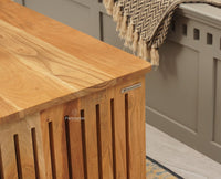 Deccan Slatted Trunk Box Storage Coffee Table - Coffee Table - Furniselan