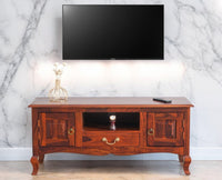 Denmark Entertainment Unit Tv Cabinet Two Door - Furniselan - Maple-Finish