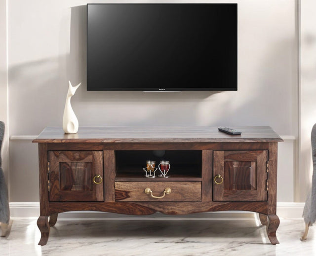 Denmark Entertainment Unit Tv Cabinet Two Door - Furniselan -  Grey-Finish  