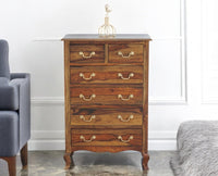 Denmark Solid Wood Chest of Drawer - Furniselan - Teak-Finish