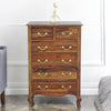 Denmark Solid Wood Chest of Drawer - Furniselan - Teak-Finish