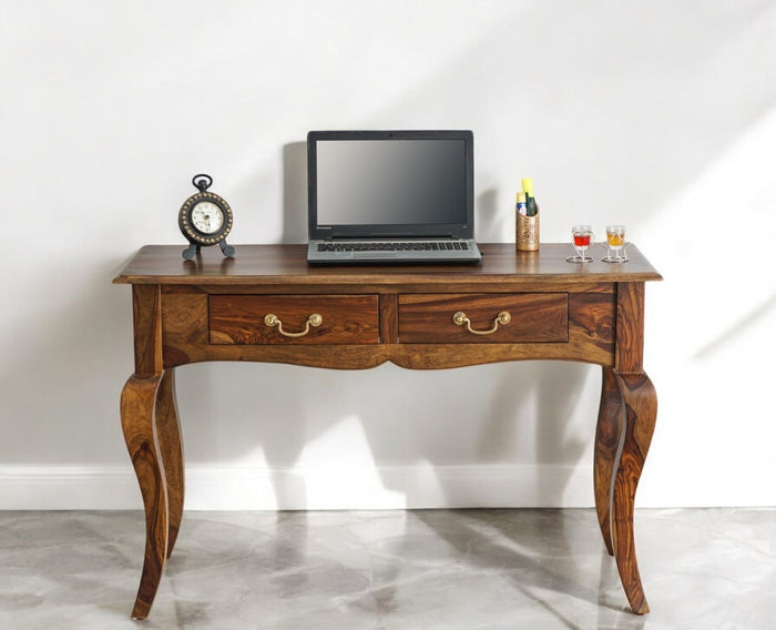 Denmark Two Drawer Study and Laptop Table - Study Table - Furniselan