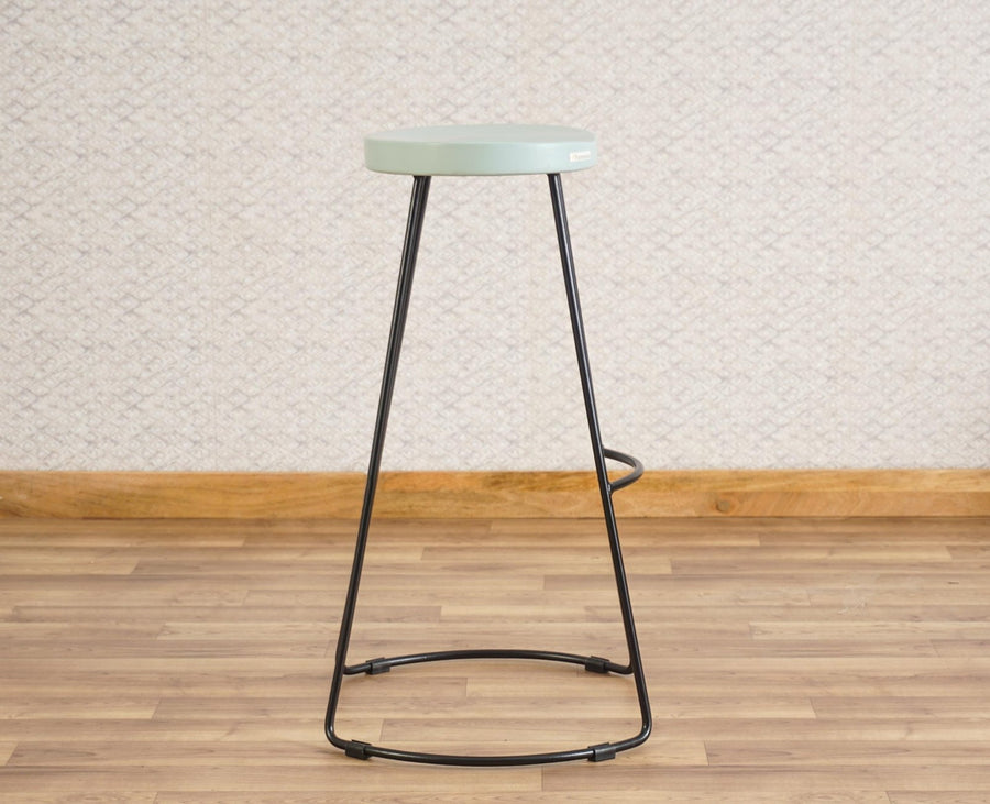 Dublin Solid Wood Kitchen Stool Bar Stool  Kitchen Stool Furniselan - Silt-Green