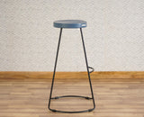 Dublin Solid Wood Kitchen Stool Bar Stool  Kitchen Stool Furniselan - China-Blue