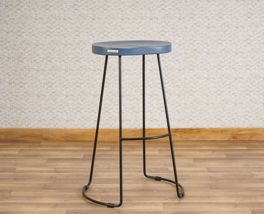 Dublin Solid Wood Kitchen Stool Bar Stool  Kitchen Stool Furniselan - China-Blue