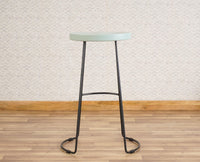 Dublin Solid Wood Kitchen Stool Bar Stool  Kitchen Stool Furniselan - Silt-Green
