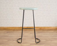 Dublin Solid Wood Kitchen Stool Bar Stool  Kitchen Stool Furniselan - Silt-Green