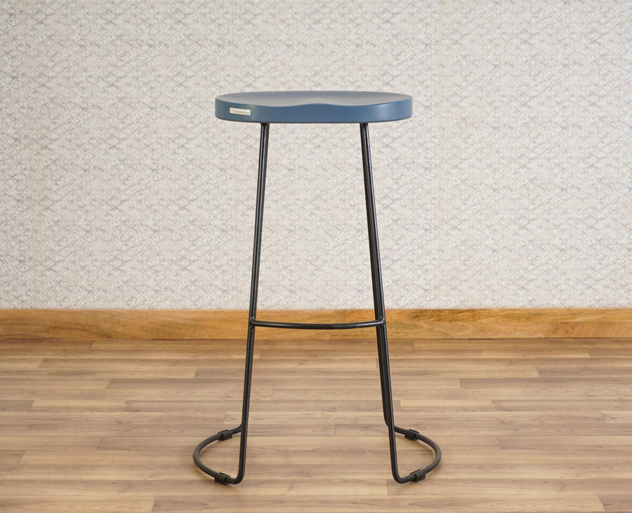 Dublin Solid Wood Kitchen Stool Bar Stool  Kitchen Stool Furniselan - China-Blue