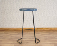 Dublin Solid Wood Kitchen Stool Bar Stool  Kitchen Stool Furniselan - China-Blue