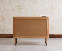 Eiffel Solid Wood Two Door Sideboard Cabinet - Sideboard - Furniselan - Natural-Finish