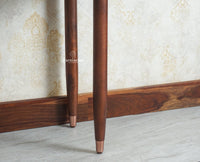 Eiffel Wooden Two Drawer Console Table Furniselan Grey Finish