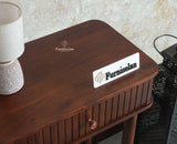 Eiffel Wooden Two Drawer Console Table Furniselan Grey Finish