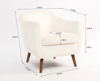 Felix Faux Chair – Modern Upholstered Dining Chair for Home & Café