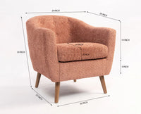 Felix Faux Chair – Modern Upholstered Dining Chair for Home & Café