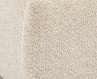 Fitzrovia Double Size Beam Upholstered Bed Furniselan White
