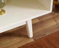 France Wooden Bar Cabinet Furniselan - Milky-White