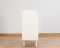 France Wooden Bar Cabinet Furniselan - Milky-White