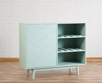 France Wooden Bar Cabinet Furniselan - Silt-Green