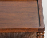 Goa Coastal Wooden Coffee Table Furniselan Teak Finish