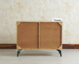 Greece Premium Look Wooden Sideboard Cabinet 2 Doors Furniselan Natural Finish