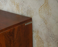 Greece Premium Look Wooden Sideboard Cabinet 2 Doors Furniselan Brown Finish