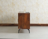 Greece Premium Look Wooden Sideboard Cabinet 3 Doors Furniselan