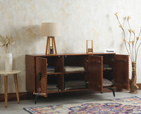 Greece Premium Look Wooden Sideboard Cabinet 3 Doors Furniselan