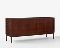 Greece Solid Wood Two door Sideboard Furniselan - Brown-Finish