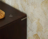Greece Wooden Two Drawer Bedside Table Nightstand Furniselan Grey Finish