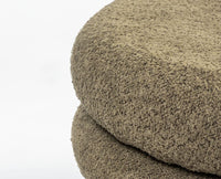 Green Mist PlyWood Pouf Green