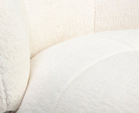 Greensboro Cotton Chair with Wood Furniselan Off-White