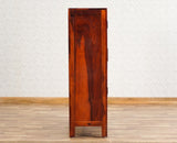 Guwahati Sheesham Wood Kitchen Crockery Cabinet Two Door One Drawer Furniselan - Maple-Finish