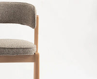 Harbor Dining Chair – Modern Upholstered Dining Chair for Home & Café light khaki