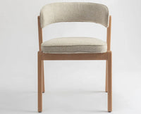 Harbor Dining Chair – Modern Upholstered Dining Chair for Home & Café beige