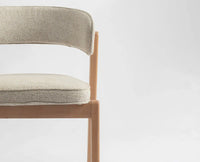 Harbor Dining Chair – Modern Upholstered Dining Chair for Home & Café beige