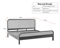 Helsinki Solid Wood King Size Bed Furniselan