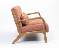 Holborn 2 seater Sofa Furniselan Rose brown