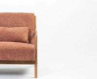 Holborn 2 seater Sofa Furniselan Rose brown