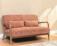 Holborn 2 seater Sofa Furniselan Rose brown