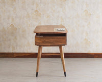 Hosur Solid Mango Wood Two Drawer Study Table - Console Table - Furniselan