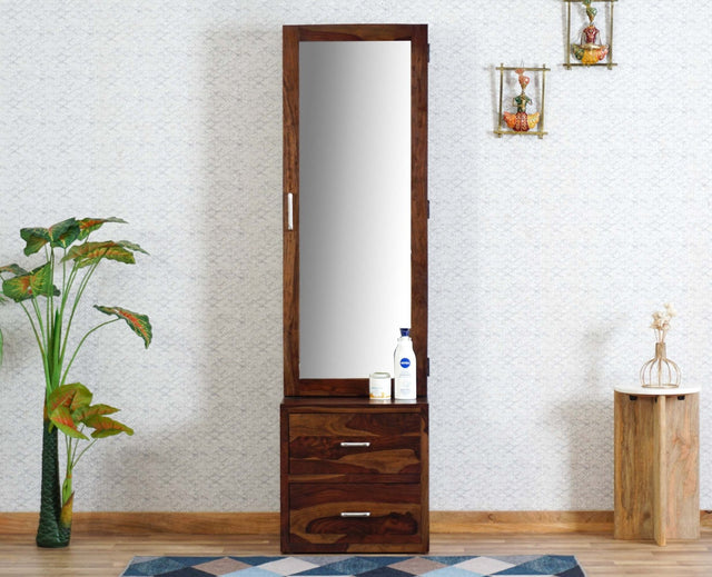 Hubli Sheesham Wood Dressing Table Furniselan-Teak-Finish