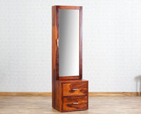 Hubli Sheesham Wood Dressing Table Furniselan-Maple-Finish